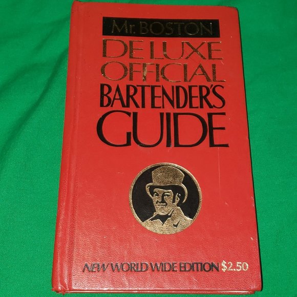 Mr. Boston Deluxe Official Bartender's Guide Book New World Wide Edition - Picture 1 of 4